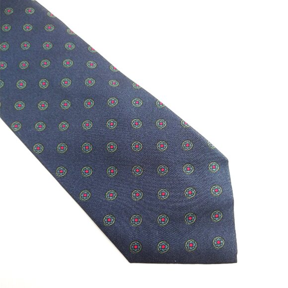 Vintage 1980s Duque Tie Necktie The Foulard Made In Spain 100% Silk Collectors ! - Picture 3 of 5